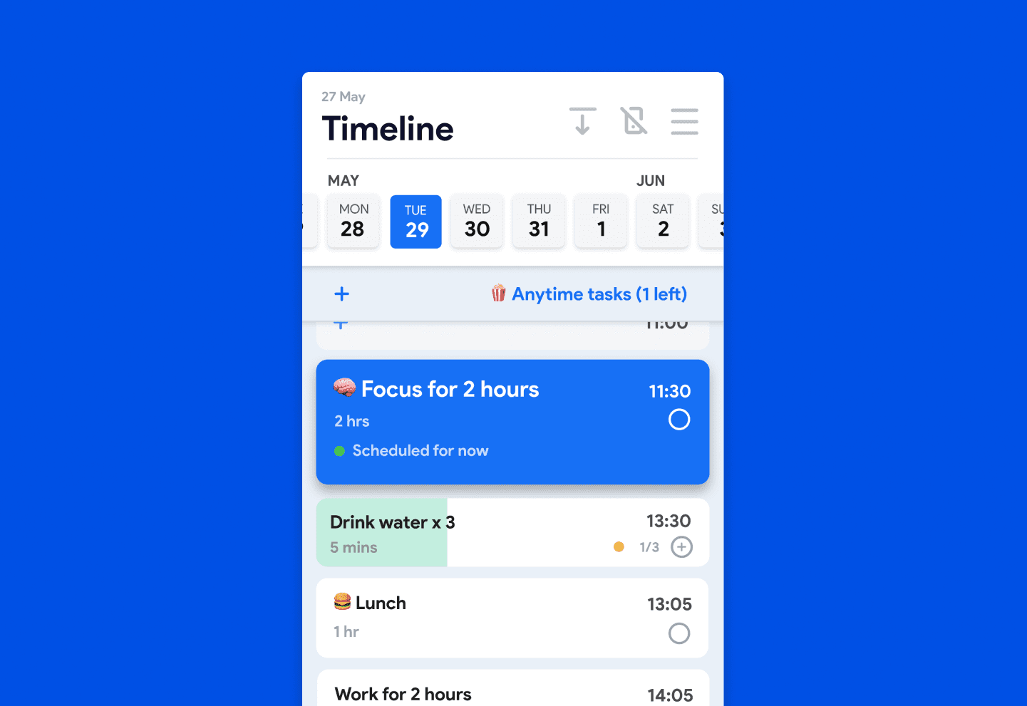 Yoodoo ADHD time blocking app