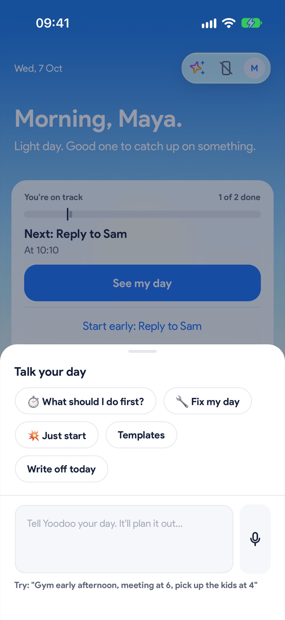 Open Talk your day